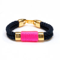 Tremont - Navy/Neon Pink/Gold