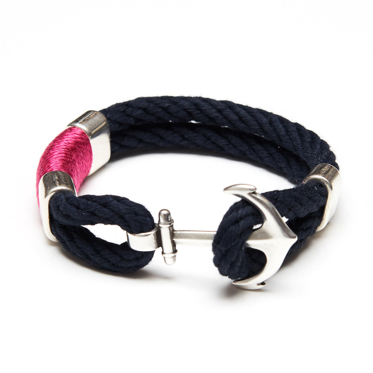 Waverly - Navy/Pink/Silver