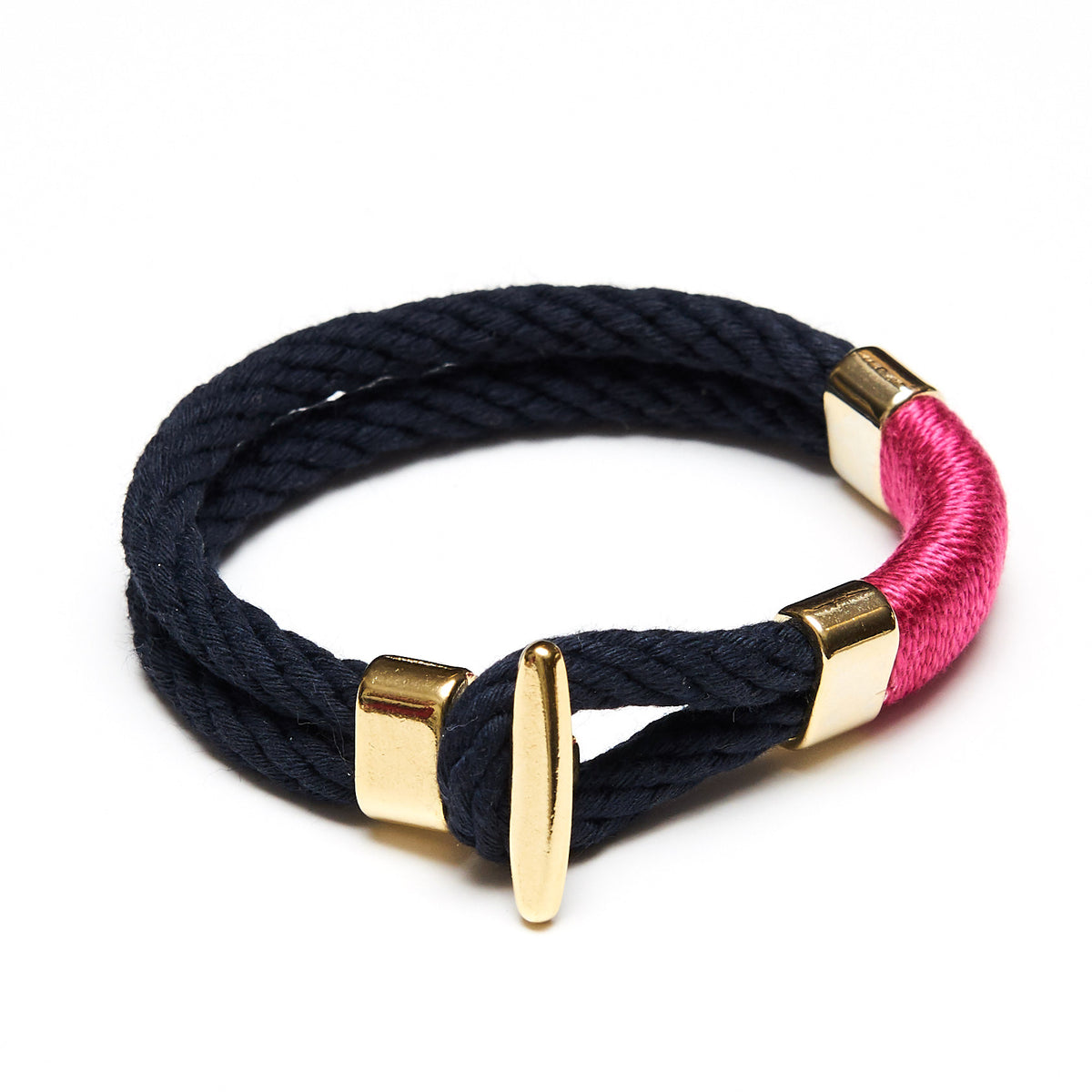 Cambridge - Navy/Pink/Gold