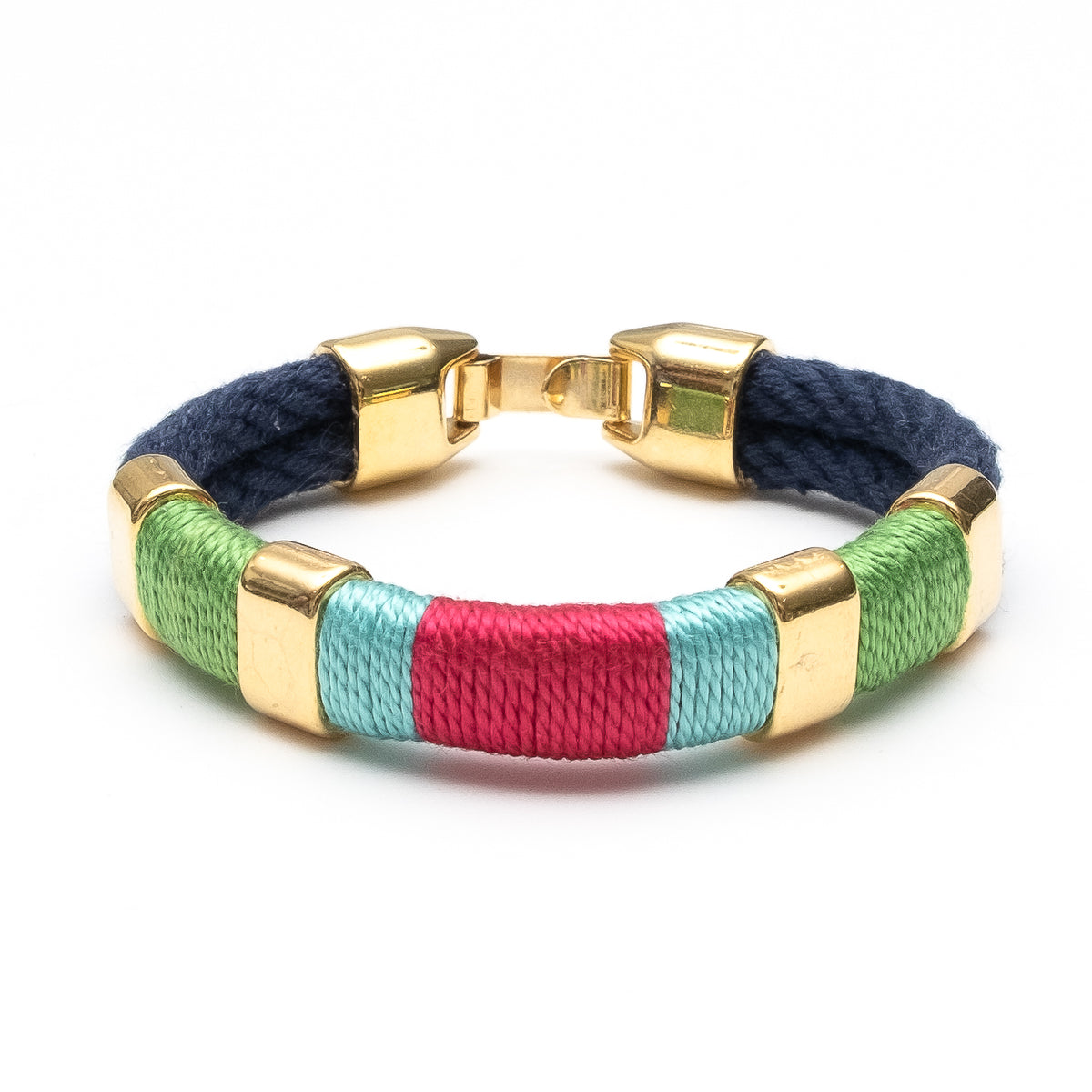 Newbury - Navy/Lime/Turquoise/Pink/Gold
