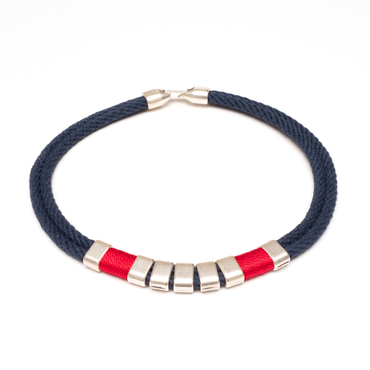 Beech - Navy/Red/Silver