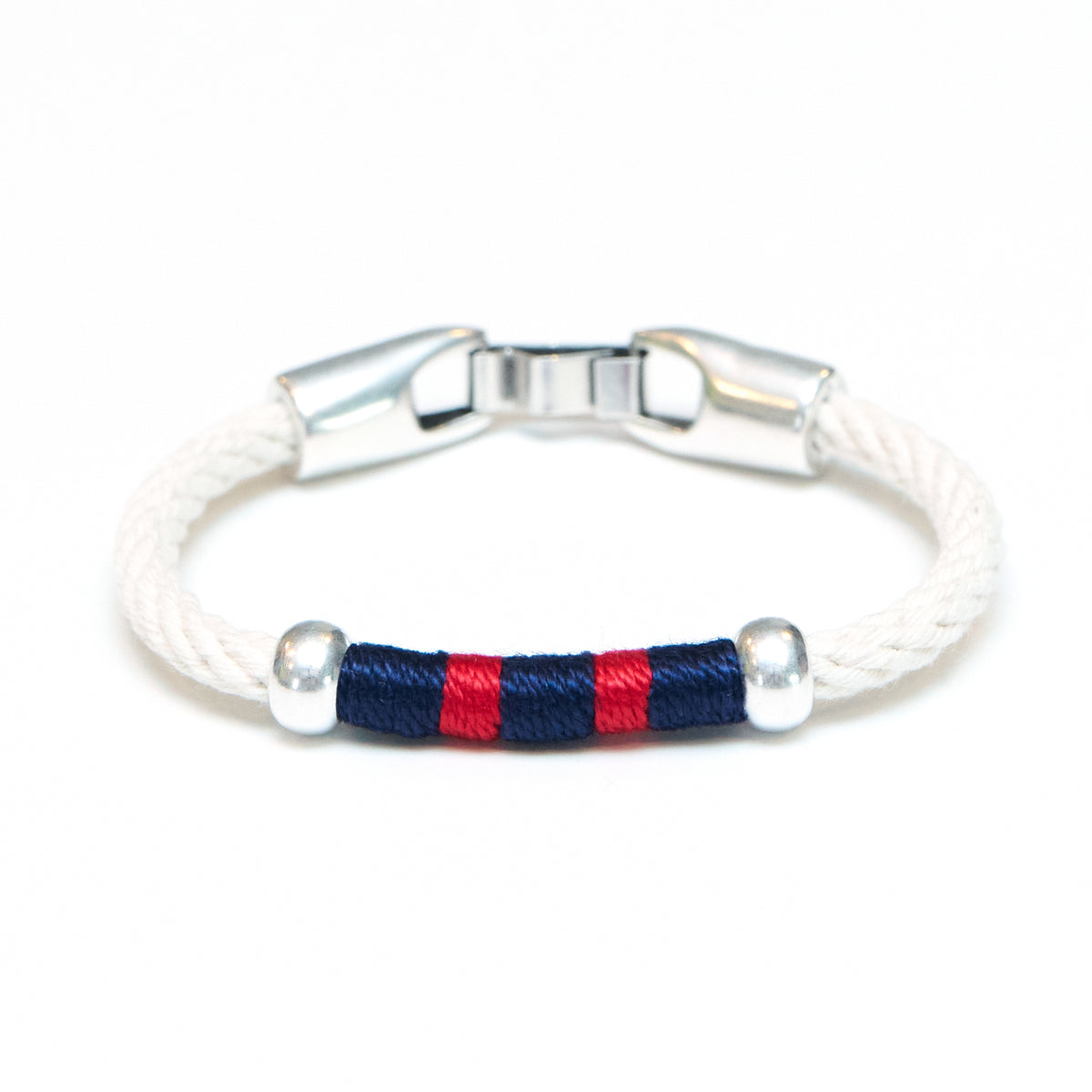 Liberty - Ivory/Navy/Red/Silver