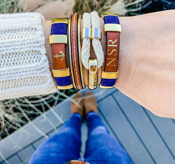 Chatham - Mahogany/Navy/Gold