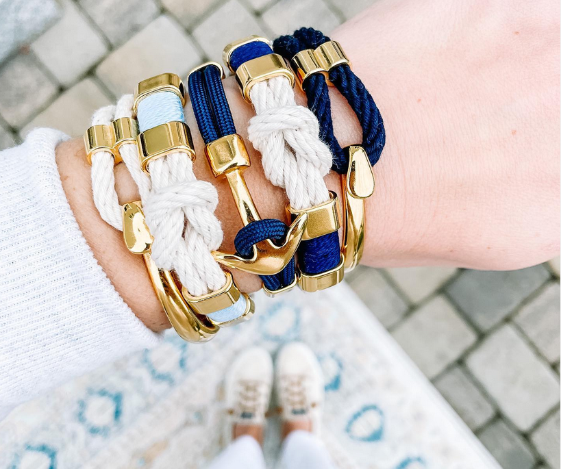 Hampstead - Navy/Gold