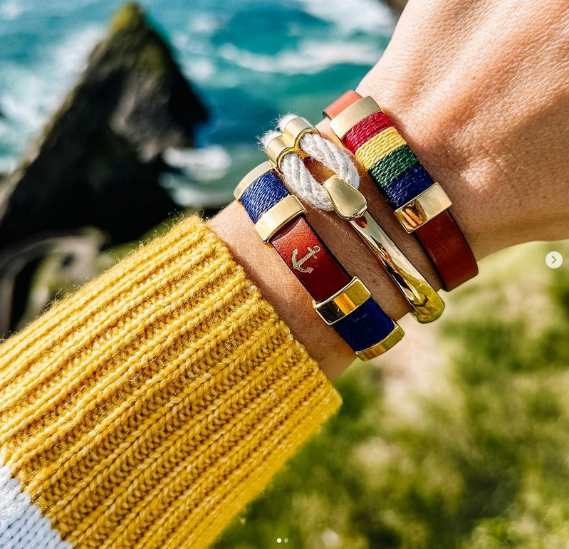 Chatham - Mahogany/Navy/Gold