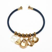 Wellfleet - Navy/Gold