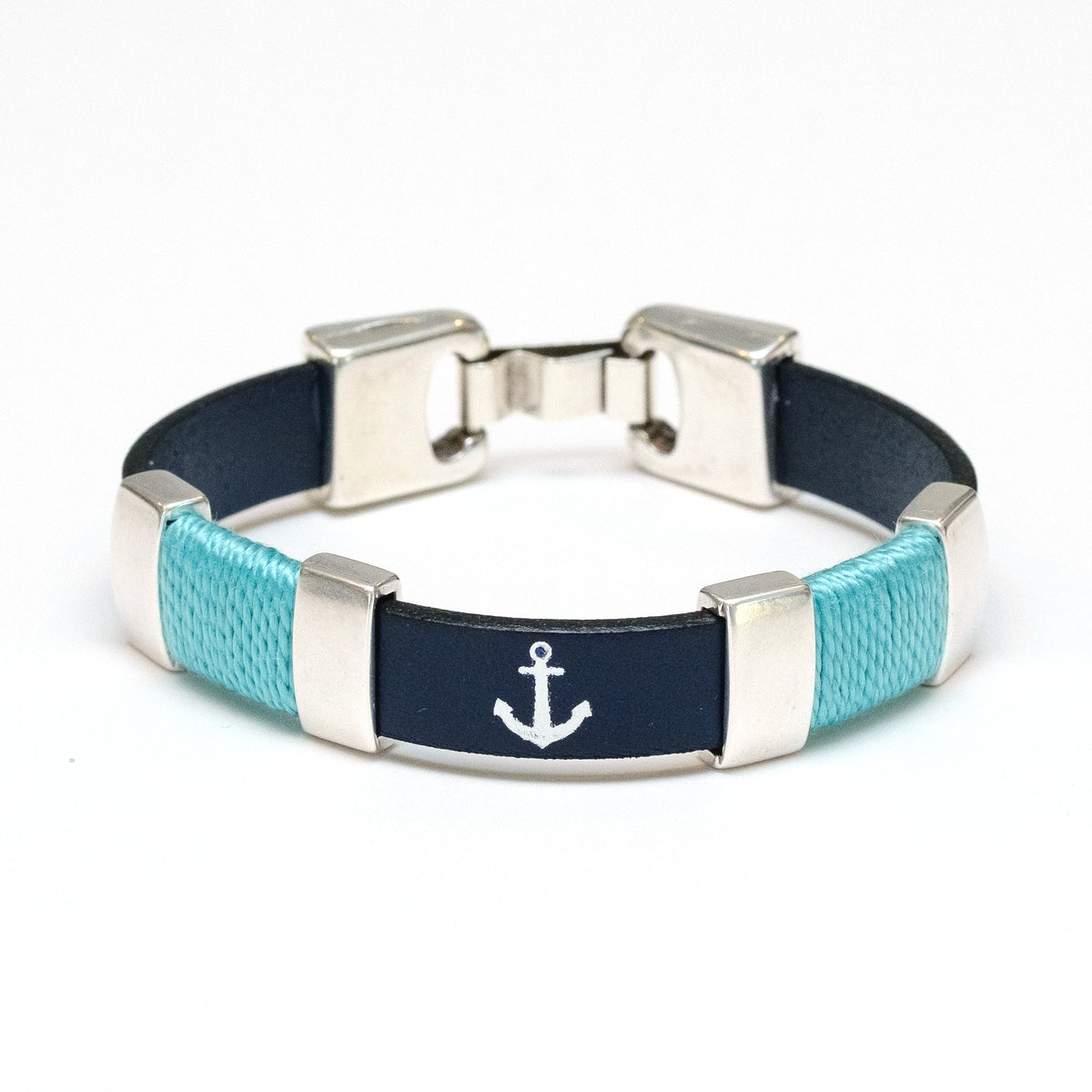 Chatham - Navy/Turquoise/Silver