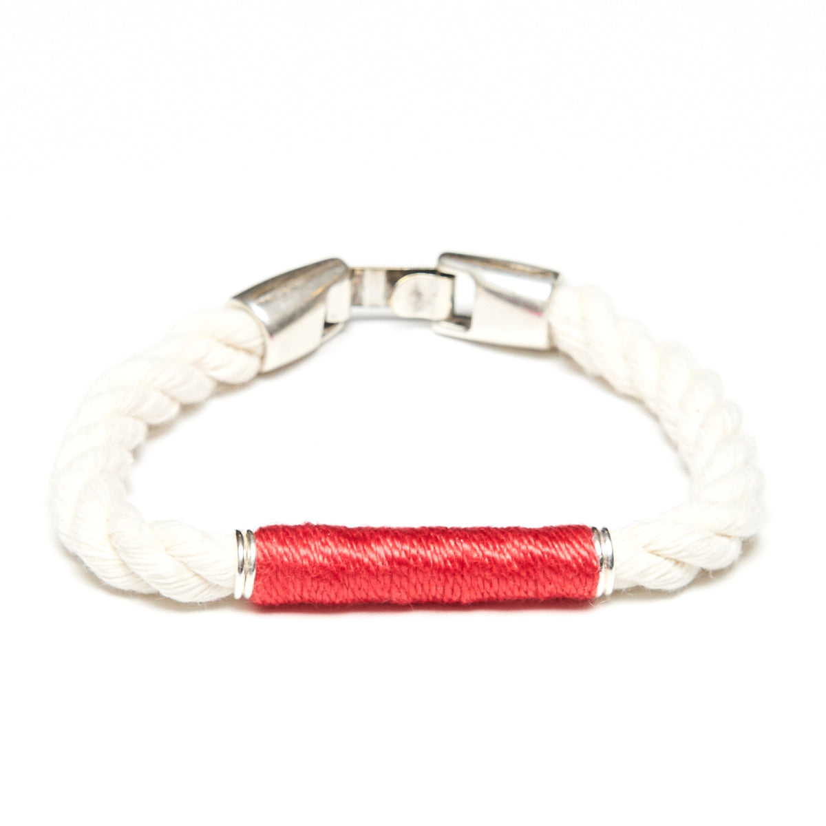 Beacon - Ivory/Coral/Silver